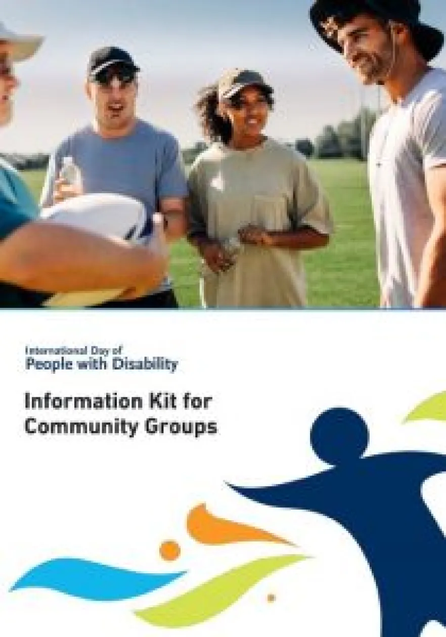 Disability Go Kit Event information kits | International Day of People with Disability